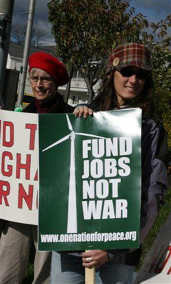 Read the Albany Times Union article about the demonstration